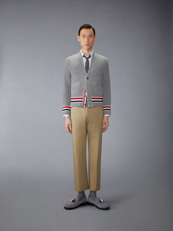 RWB STRIPE CASHMERE V NECK CARDIGAN - image 3