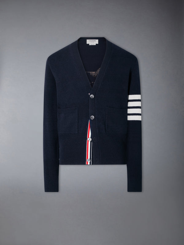 LUNAR NEW YEAR WOOL 4-BAR INTARSIA CARDIGAN - featured image
