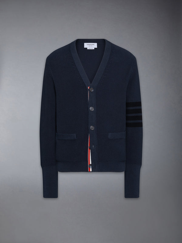 GARMENT DYED 4-BAR CARDIGAN - featured image