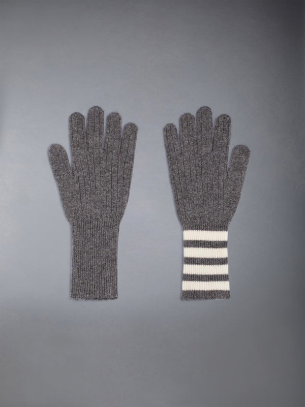 CASHMERE RIB 4-BAR GLOVES - image 3