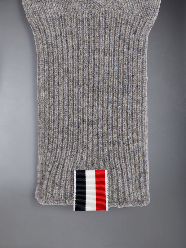 CASHMERE RIB 4-BAR GLOVES - image 2