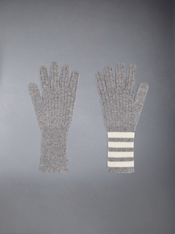 CASHMERE RIB 4-BAR GLOVES - image 3