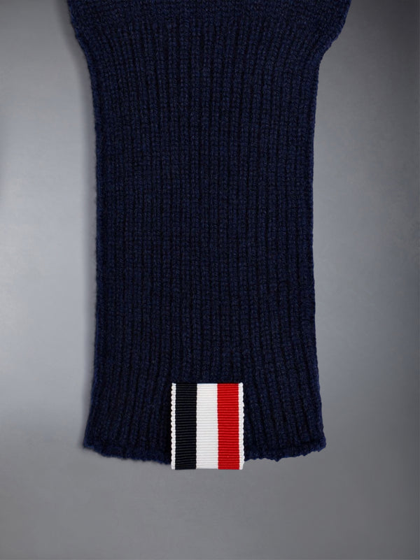 CASHMERE RIB 4-BAR GLOVES - image 2