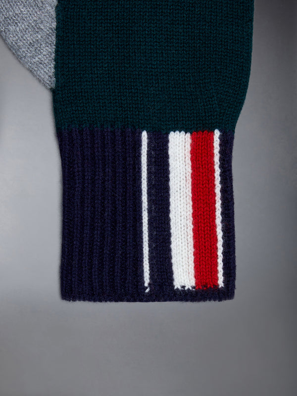 Fun-mix Merino Jersey Stripe Gloves - image 3