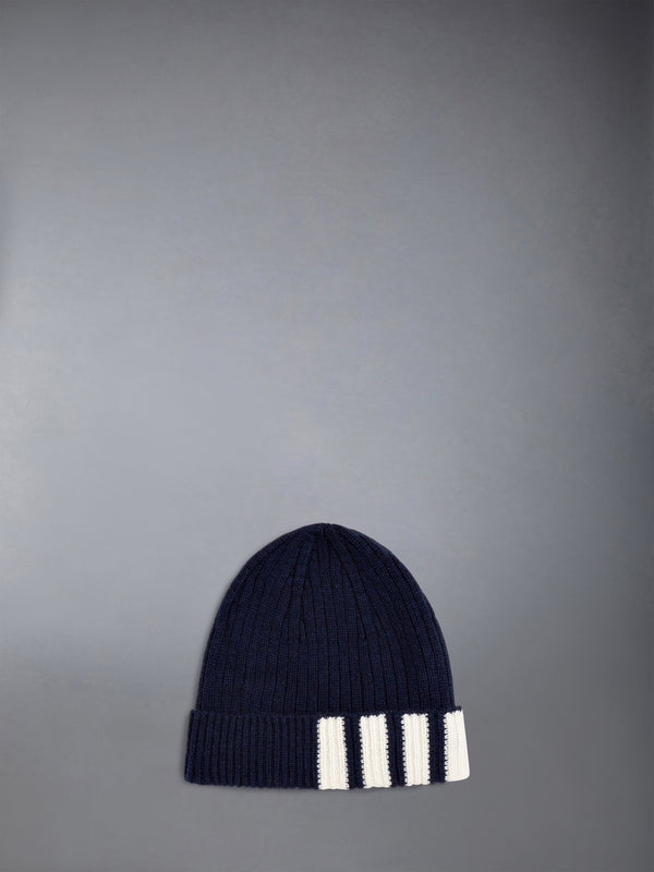 CASHMERE 4-BAR CUFF BEANIE - featured image