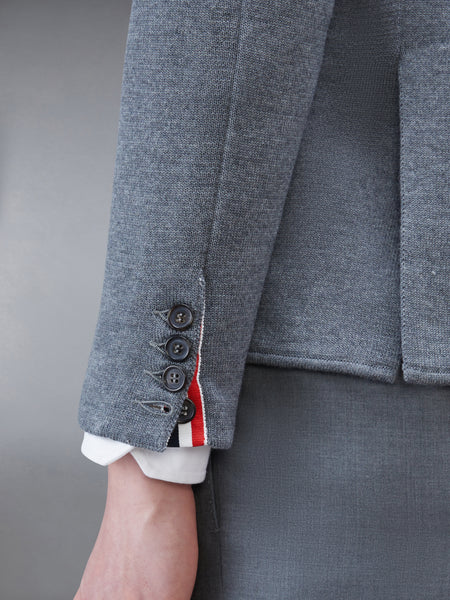 WOOL 4-BAR SPORT COAT MED GREY