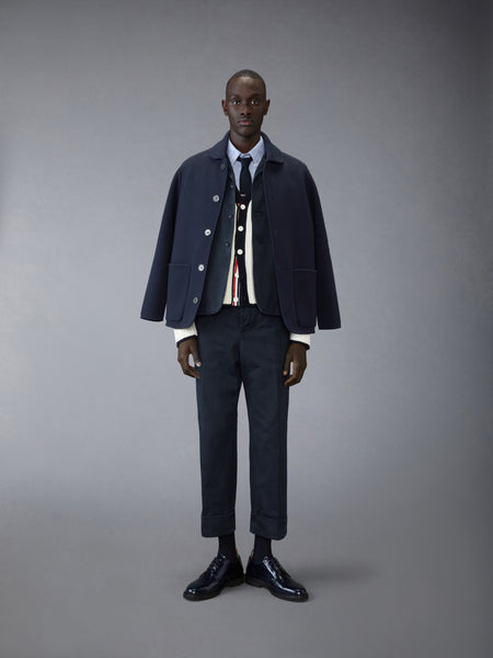 4-BAR POLO COAT NAVY