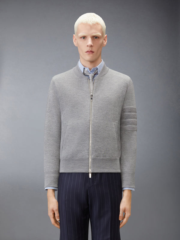 OTTOMAN MILANO STITCH 4-BAR BOMBER JACKET - image 1