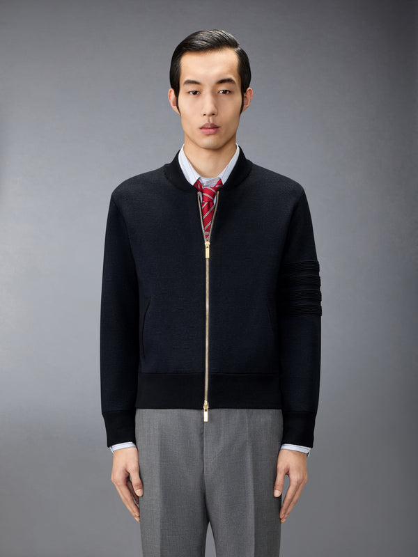 OTTOMAN MILANO STITCH 4-BAR BOMBER JACKET - image 1