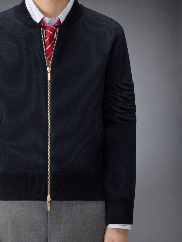 OTTOMAN MILANO STITCH 4-BAR BOMBER JACKET - image 5