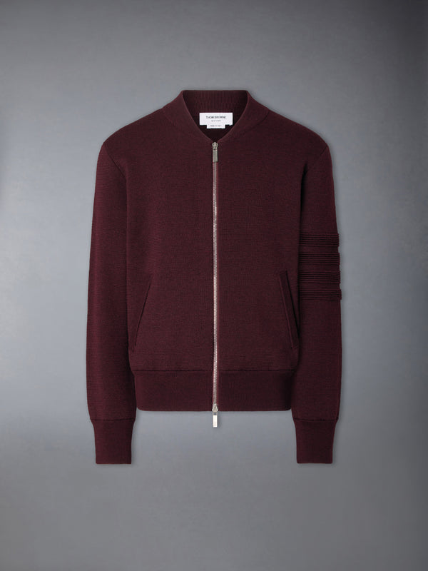 OTTOMAN MILANO STITCH 4-BAR BOMBER JACKET - featured image