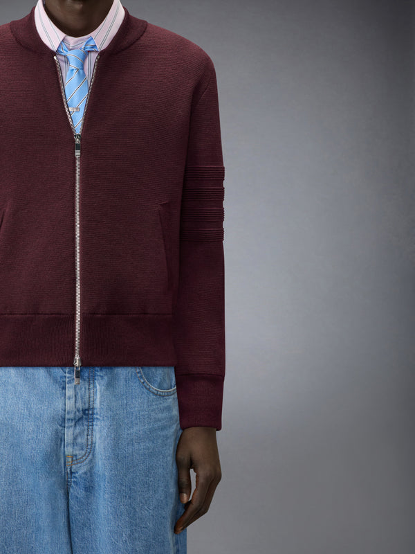 OTTOMAN MILANO STITCH 4-BAR BOMBER JACKET - image 5