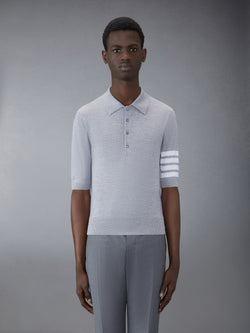 FINE MERINO WOOL 4-BAR POLO