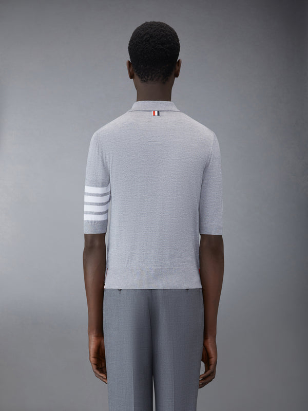 FINE MERINO WOOL 4-BAR POLO - image 2