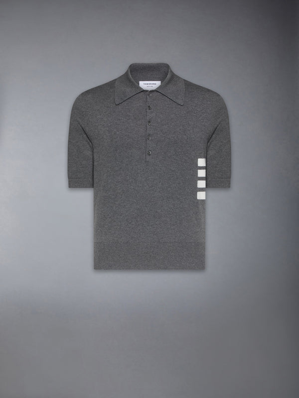 COTTON 4-BAR RELAXED FIT POLO - featured image