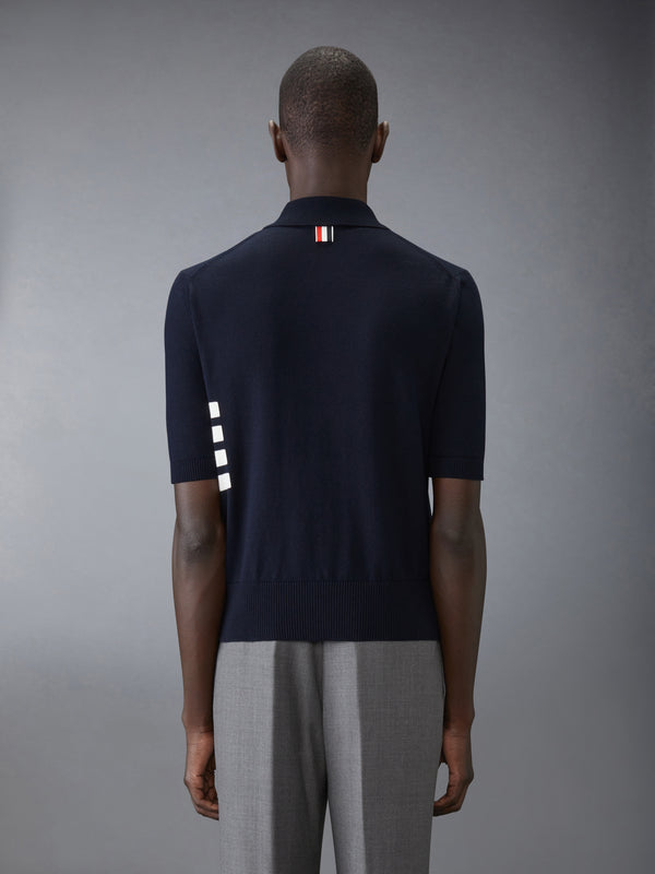 COTTON 4-BAR RELAXED FIT POLO - image 2