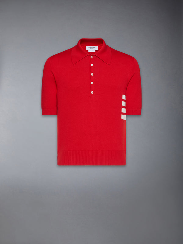 COTTON 4-BAR RELAXED FIT POLO - featured image