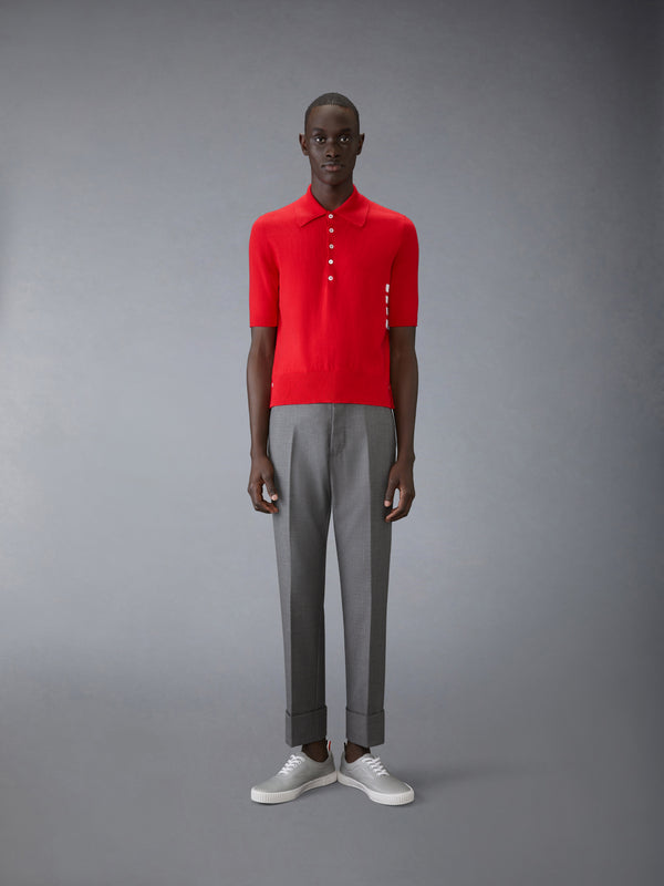 COTTON 4-BAR RELAXED FIT POLO - image 3
