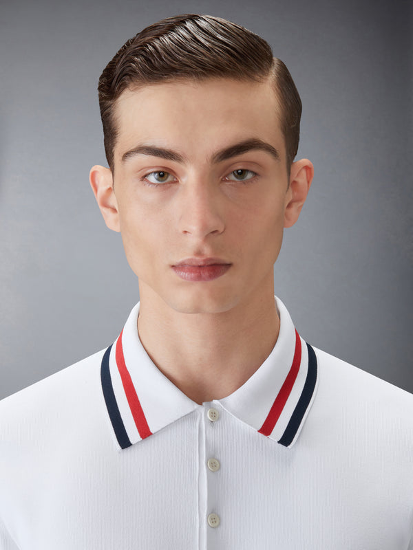 STRETCH VISCOSE TENNIS POLO - image 4