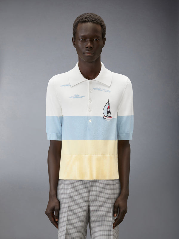 NANTUCKET SCENIC JERSEY POLO - image 1