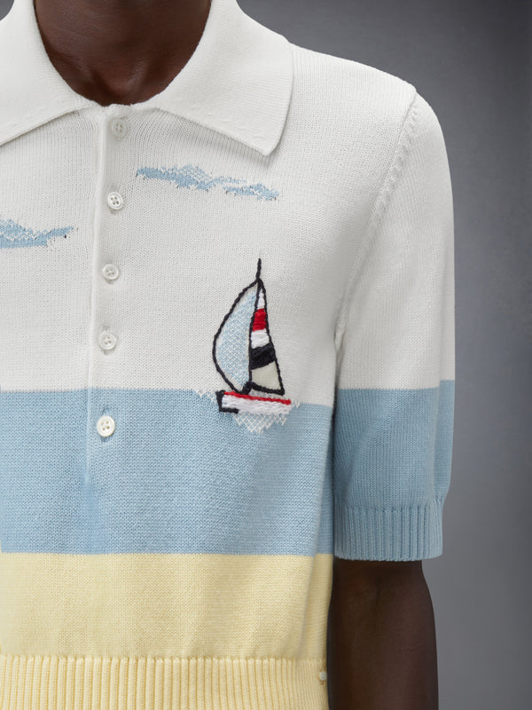 NANTUCKET SCENIC JERSEY POLO - image 5