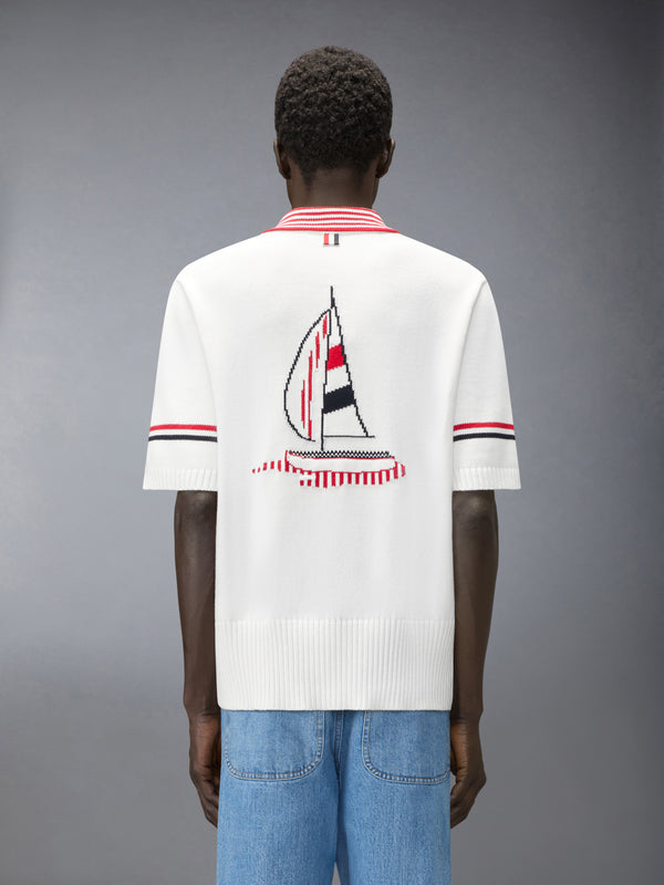RWB ARMBAND SAILBOAT RUGBY POLO - image 2