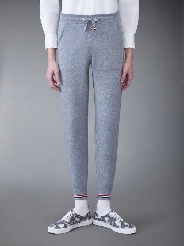 CASHMERE STRIPE SWEATPANTS - featured image