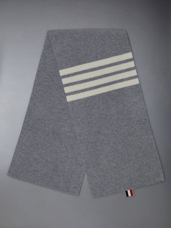 CASHMERE RIB 4-BAR SCARF - image 2