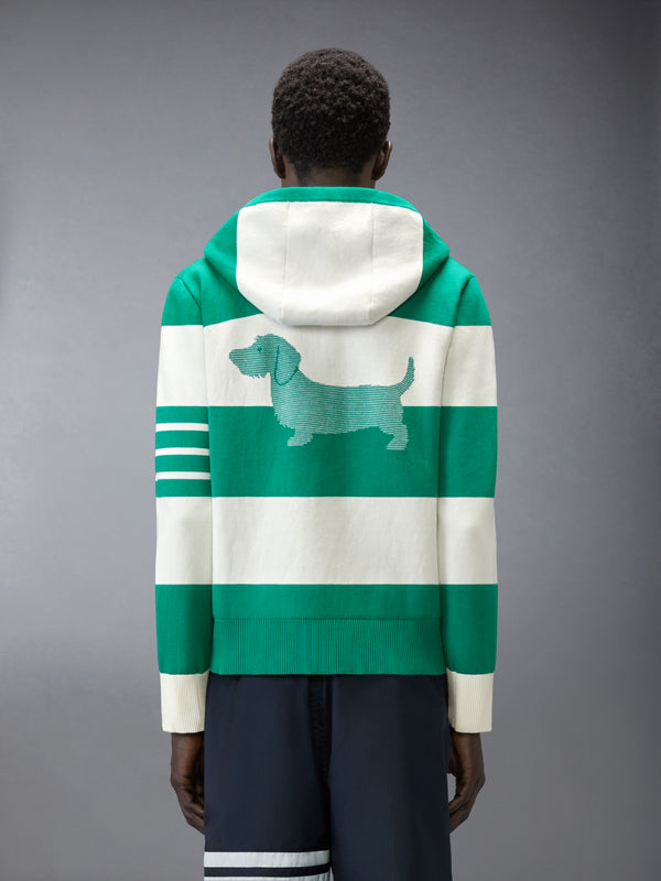HECTOR 4-BAR RUGBY ZIP UP HOODIE - image 2