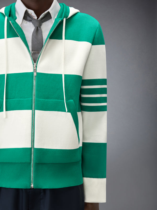 HECTOR 4-BAR RUGBY ZIP UP HOODIE - image 4