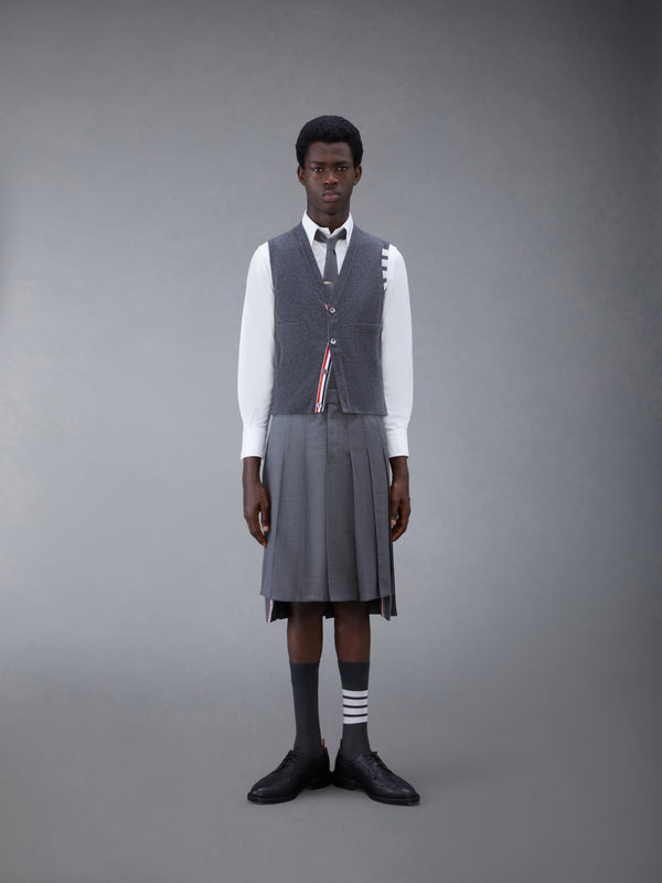 CLASSIC CASHMERE 4-BAR V-NECK CARDIGAN VEST - image 3