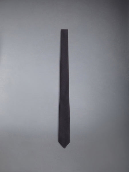 TWILL CLASSIC TIE CHARCOAL