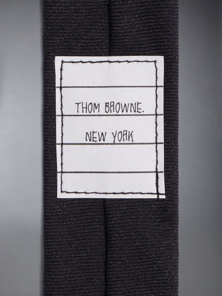 TWILL CLASSIC TIE CHARCOAL