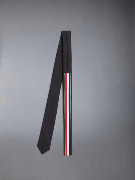 TWILL CLASSIC TIE CHARCOAL