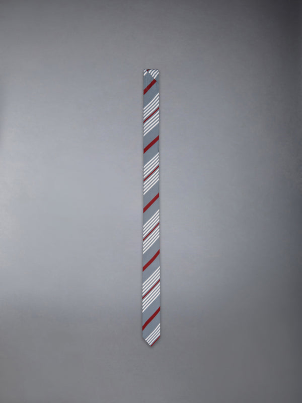 JACQUARD 4-BAR SILK COTTON TIE - featured image