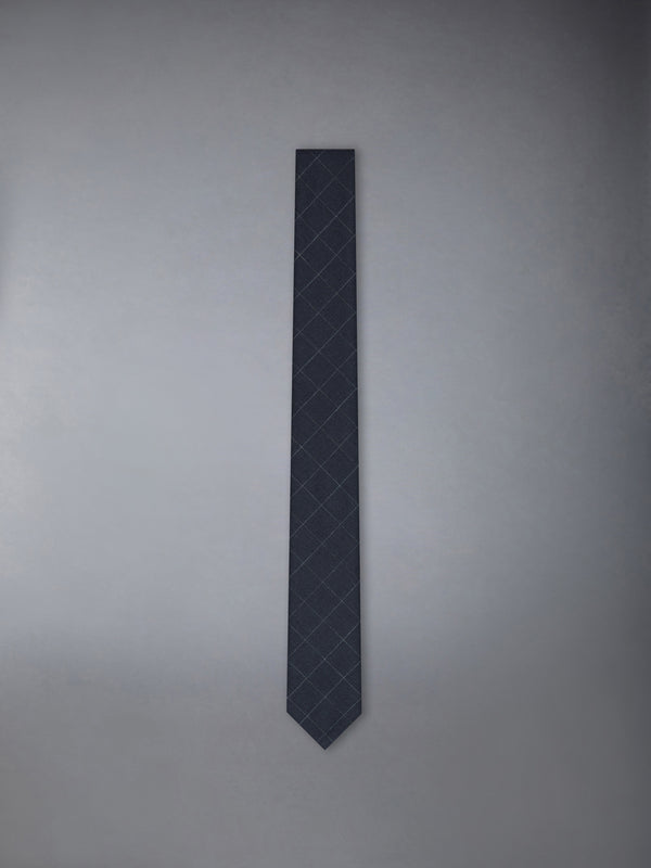 WINDOWPANE CHECK TIE - featured image