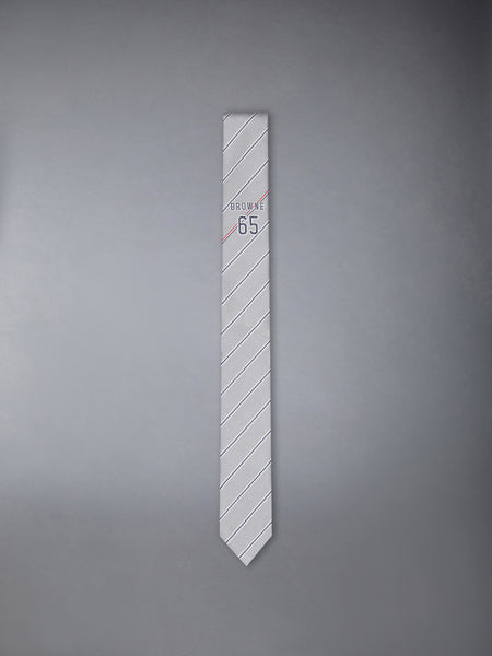 JACQUARD BROWNE 65 TIE MED GREY