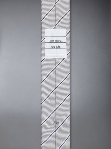 JACQUARD BROWNE 65 TIE MED GREY