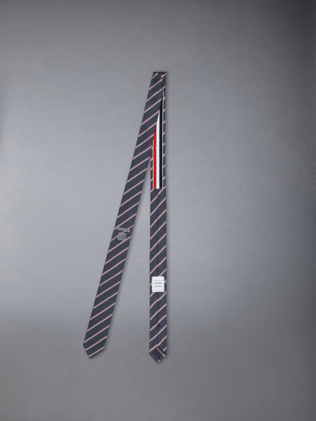 JACQUARD BROWNE 65 TIE NAVY