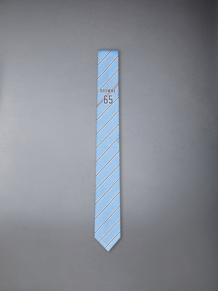 JACQUARD BROWNE 65 TIE LIGHT BLUE
