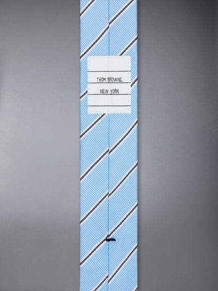 JACQUARD BROWNE 65 TIE LIGHT BLUE