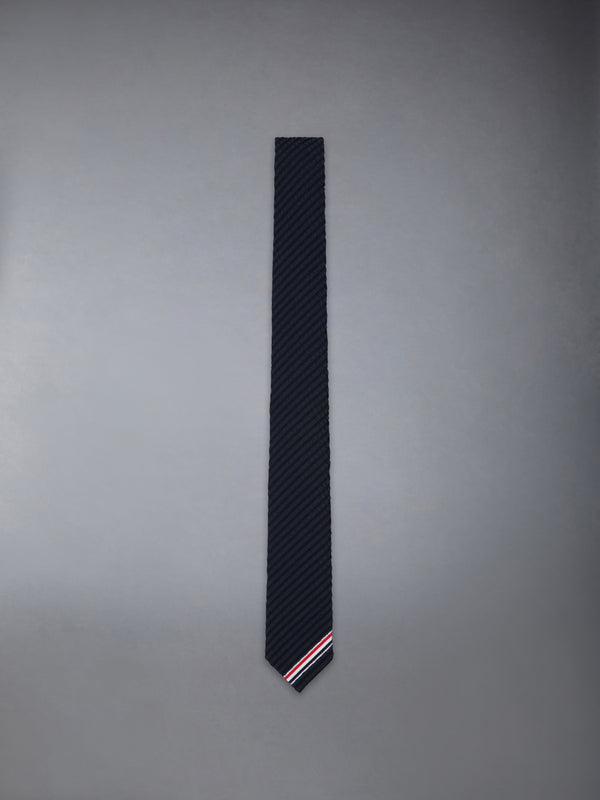 WOOL SEERSUCKER RWB TIE - featured image