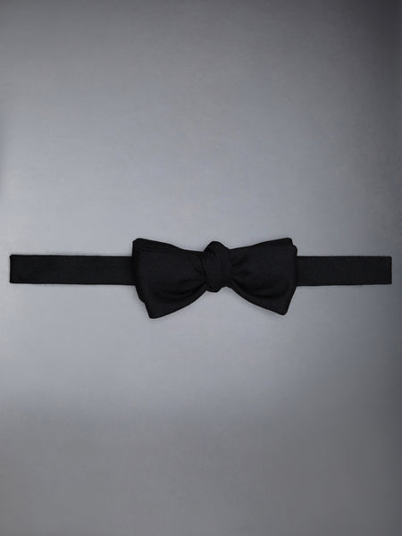 SUPER 120'S TWILL BOW TIE BLACK
