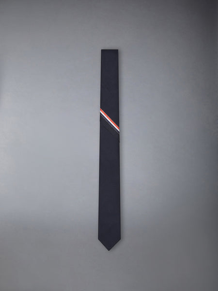 SUPER 120'S TWILL RWB SELVEDGE TIE NAVY