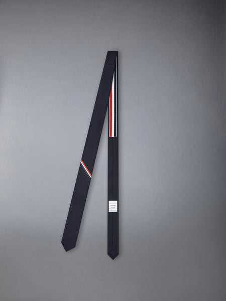 SUPER 120'S TWILL RWB SELVEDGE TIE NAVY
