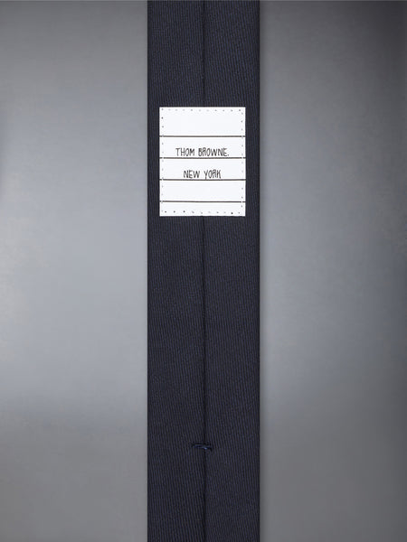 SUPER 120'S TWILL RWB SELVEDGE TIE NAVY