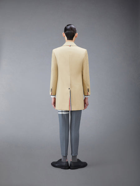 MACKINTOSH BAL COLLAR OVERCOAT KHAKI