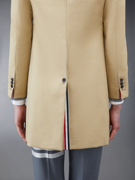 MACKINTOSH BAL COLLAR OVERCOAT KHAKI