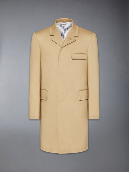 MACKINTOSH CHESTERFIELD OVERCOAT KHAKI