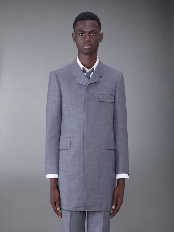 TWILL WOOL CLASSIC CHESTERFIELD OVERCOAT - featured image